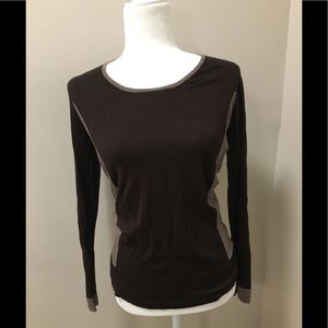 Gerard Darel Brown thin sweater